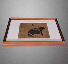 沭阳书画装裱配框服务案例